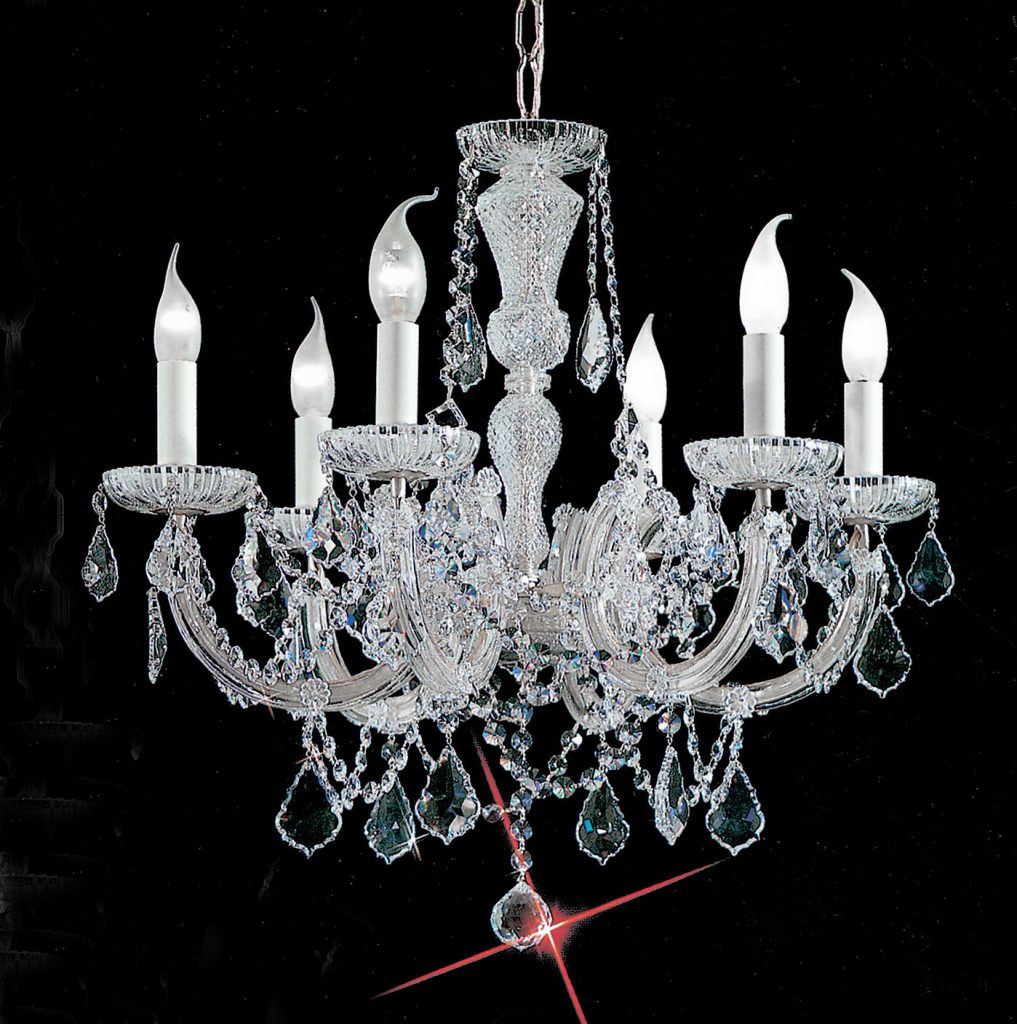Maria Theresa-8106 CH C - Chandelier-6 Lights