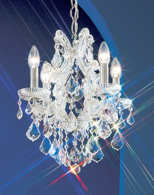Maria Theresa-8134 CH C - Mini-Chandelier-4 Lights