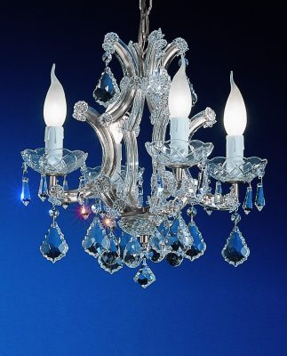 Maria Theresa-8194 CH C - Mini-Chandelier-4 Lights