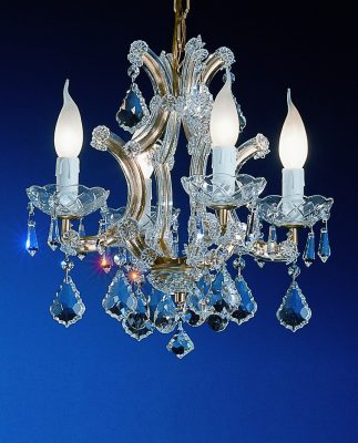 Maria Theresa-8194 OWG C - Mini-Chandelier-4 Lights