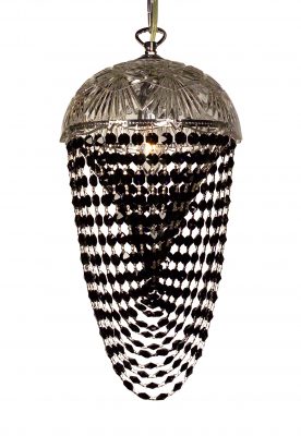 Prague Color-8224 CH BLK - Pendant-1 Lights