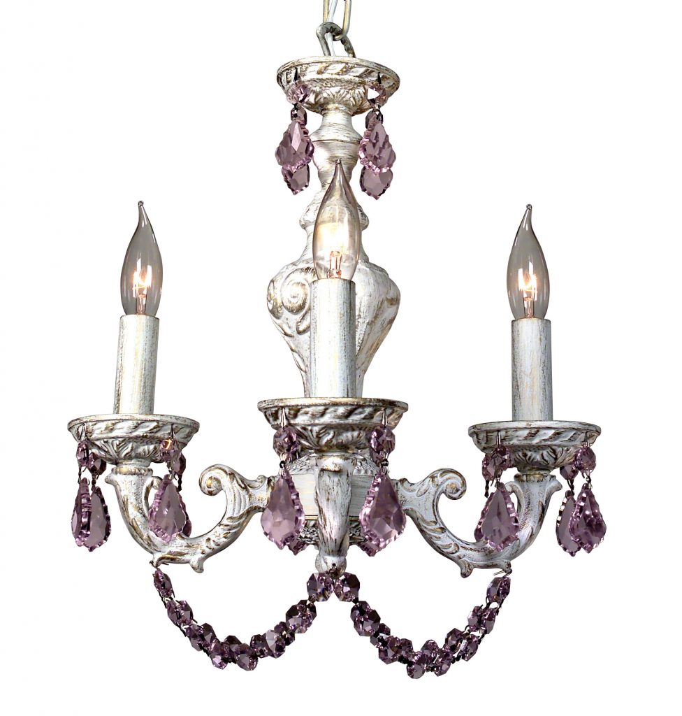 Gabrielle Color-8335 AW PNK - Mini-Chandelier-4 Lights