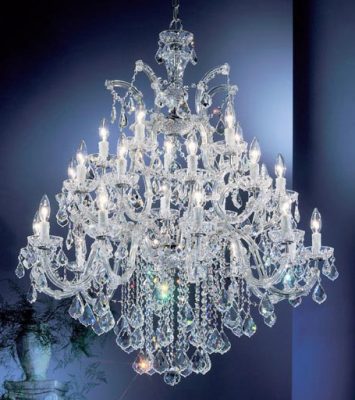 Rialto Traditional-8349 CH CP - Chandelier-25 Lights