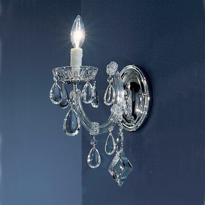 Rialto Contemporary-8351 CH C - Sconce/WallBracket-1 Lights