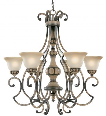 Westchester-92716 HRW - Chandelier-6 Lights