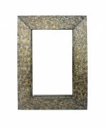 Homeroots - Bronze Rectangle Accent Metal Mirror