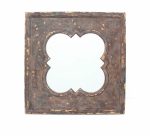 Homeroots - 36" Bronze Square Wood Framed Accent Mirror - Image 2