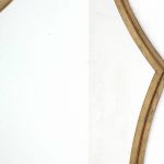 Homeroots - 33" Gold Octagon Metal Framed Accent Mirror - Image 5