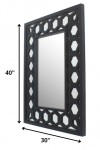 Homeroots - Black Square Accent Mirror