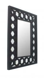 Homeroots - Black Square Accent Mirror - Image 2