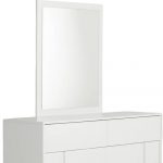 Homeroots - 41" White Mounted Dresser Mirror - Image 4