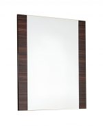 Homeroots - 45" Ebony Wood Framed Accent Mirror