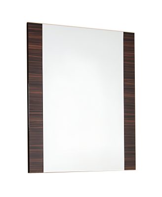 Homeroots - 45" Ebony Wood Framed Accent Mirror