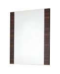 Homeroots - 45" Ebony Wood Framed Accent Mirror