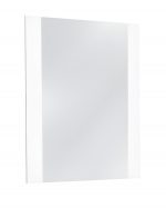 Homeroots - 41" White Framed Mounted Dresser Mirror
