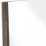 Homeroots - 41" Gray Wood Framed Mounted Dresser Mirror - Image 3
