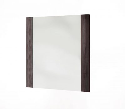 Homeroots - 41" Gray Framed Mounted Accent Mirror