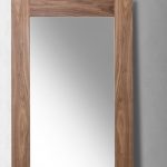Homeroots - 79" Brown Framed Leaning Full Length Hanging Mirror - Image 4