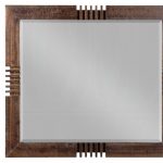 Homeroots - Reclaimed Oak Finish Rectangular Mirror - Image 4
