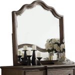 Homeroots - Distressed Grey Finish Beveled Wall Mirror - Image 3