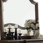Homeroots - Distressed Grey Finish Beveled Wall Mirror - Image 4