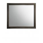 Homeroots - 35" Gray Oak Framed Accent Mirror