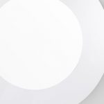 Homeroots - 40" White Round Wood Framed Accent Mirror - Image 4