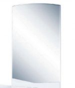 Homeroots - 43" Exquisite White High Gloss Mirror - Image 2