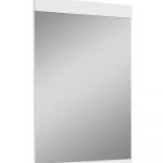 Homeroots - 45" Superb White High Gloss Mirror - Image 3