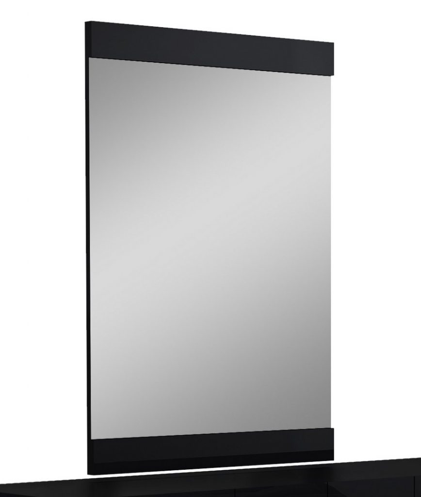 Homeroots - 45" Black Framed Accent Mirror