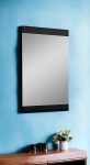 Homeroots - 45" Black Framed Accent Mirror