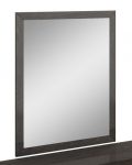 Homeroots - 43" Refined Grey High Gloss Mirror