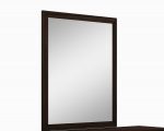 Homeroots - 43" Dark Brown Framed Dresser Mirror - Image 3