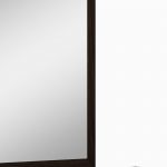 Homeroots - 43" Dark Brown Framed Dresser Mirror - Image 6