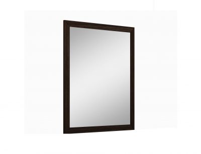 Homeroots - 43" Dark Brown Framed Dresser Mirror