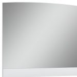 Homeroots - 45" White Wood Framed Mounted Dresser Mirror - Image 4