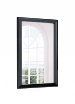 Homeroots - 51" Black Wood Framed Accent Mirror - Image 2