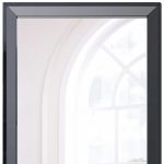 Homeroots - 51" Black Wood Framed Accent Mirror - Image 4