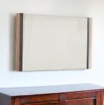 Homeroots - 35" Natural Wood Framed Accent Mirror
