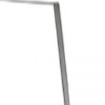 Homeroots - 59" Silver Metal Framed Cheval Standing Mirror - Image 3