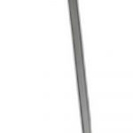 Homeroots - 59" Silver Metal Framed Cheval Standing Mirror - Image 5