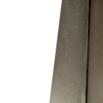 Homeroots - 14" Champagne Wood Box Framed Accent Mirror - Image 4