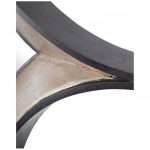 Homeroots - 17" Dark Brown Diamond Framed Accent Mirror - Image 4