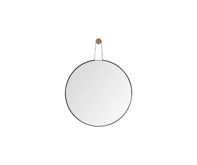 Homeroots - 26" Black Wood Mirror