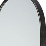 Homeroots - Black Arch Full Length Hanging Metal Mirror - Image 5