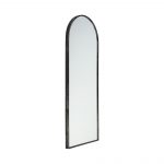 Homeroots - Black Arch Full Length Hanging Metal Mirror - Image 6