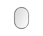 Homeroots - 36" Black Oval Metal Framed Accent Mirror - Image 5