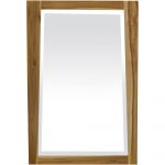 Homeroots - 35" Brown Wood Accent Mirror - Image 3