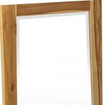 Homeroots - 35" Brown Wood Accent Mirror - Image 5