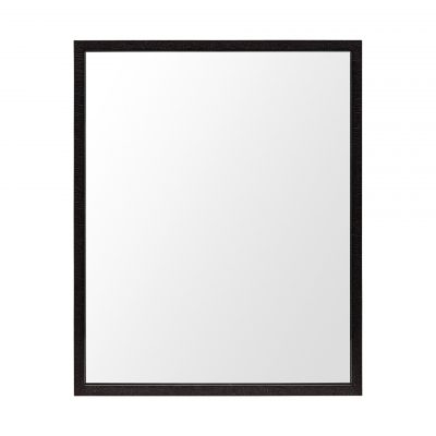 Homeroots - Rectangle Espresso Accent Mirror With Lakeside Design
